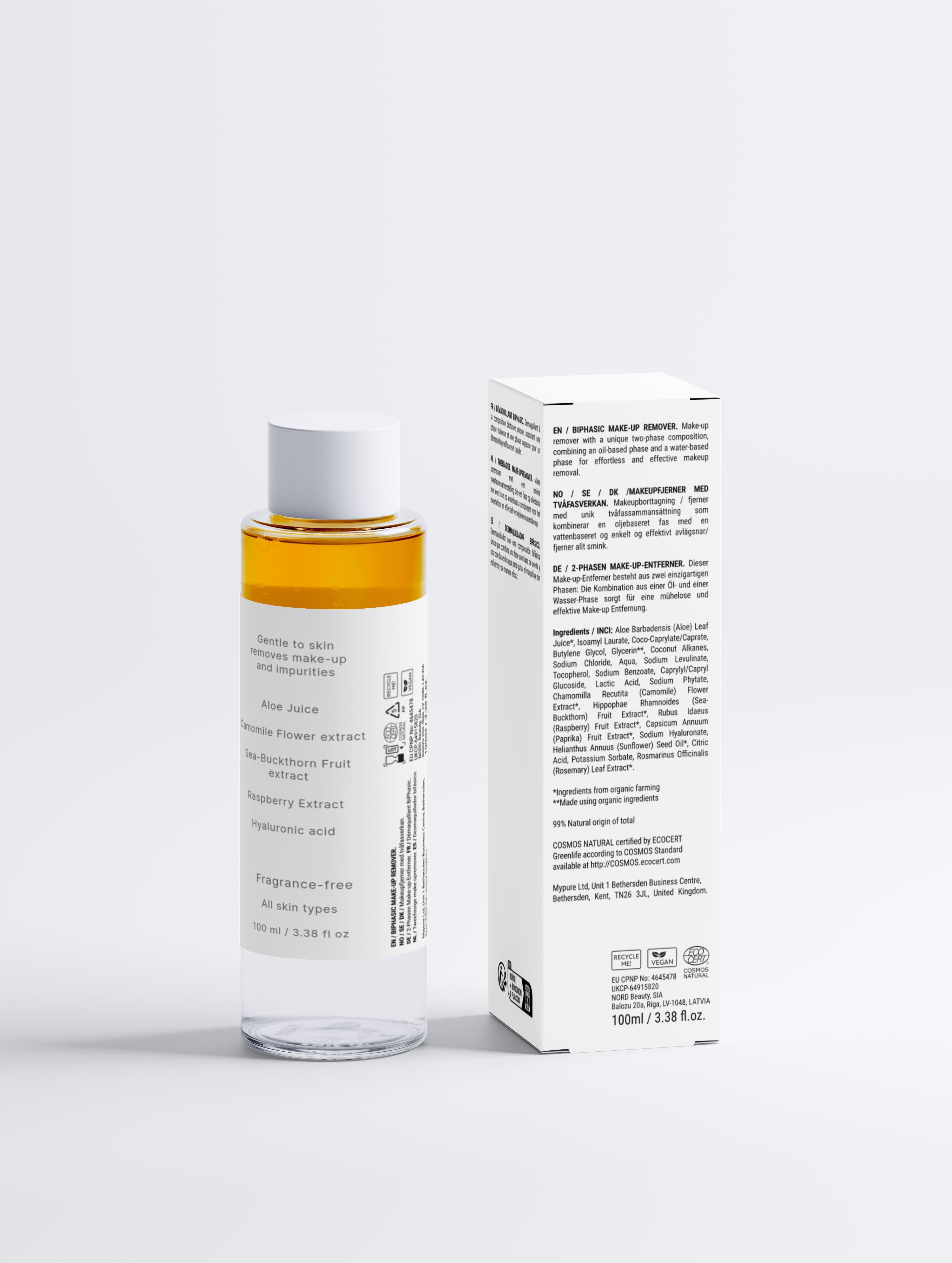 BiPhasic Make-up Remover, Fragrance Free